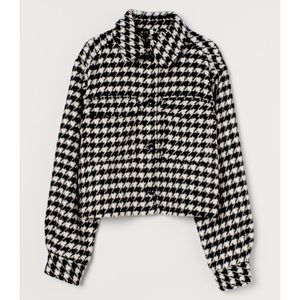 H&M Crop Shirt Jacket